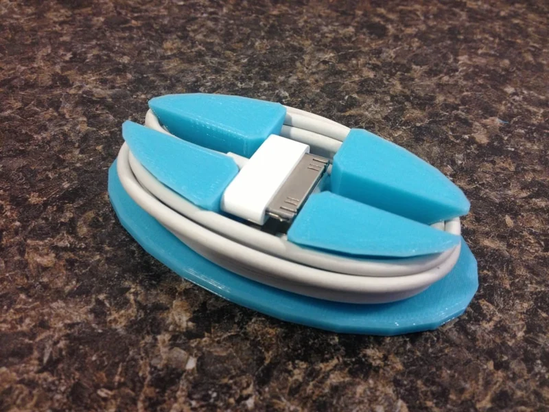 Porte-cordon pour les câbles de chargement USB et de téléphone portable