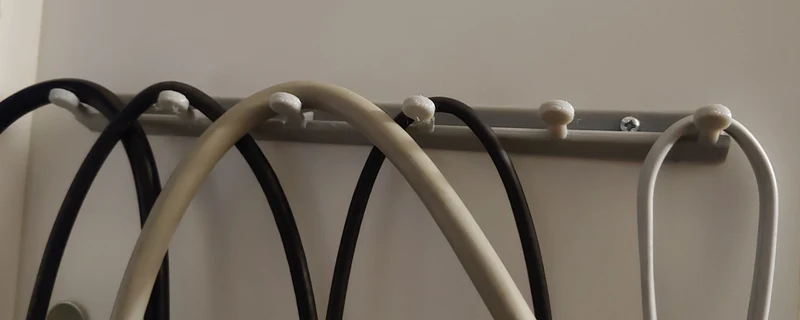 Support de câble imprimé à partir de filament PLA