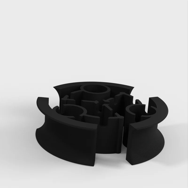 Organisateur de câbles flexible pour téléphones et tablettes
