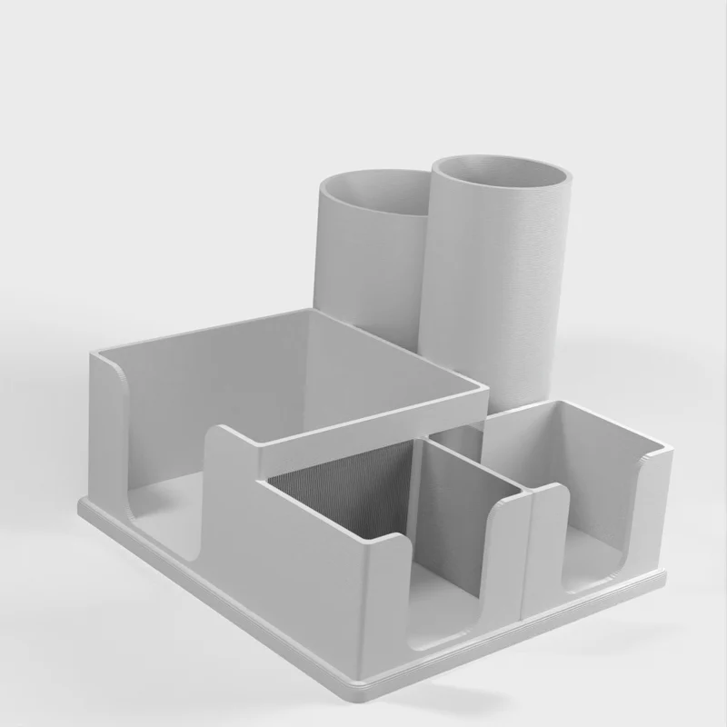 Organisateur de bureau pour ranger les notes Post-It et les stylos