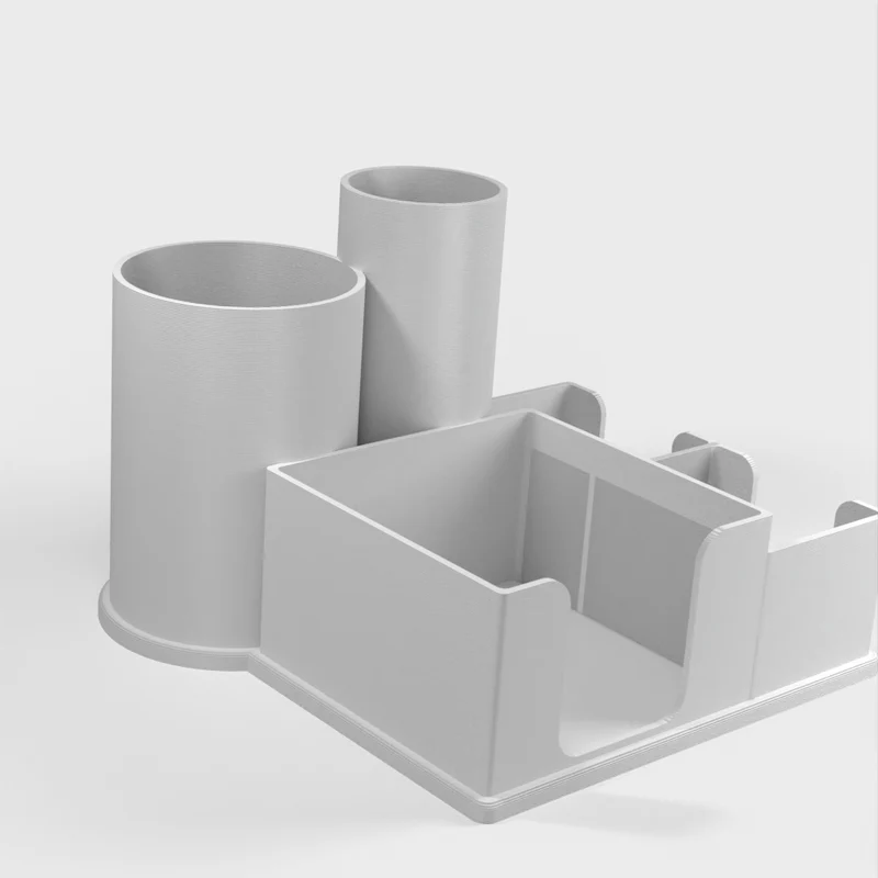 Organisateur de bureau pour ranger les notes Post-It et les stylos