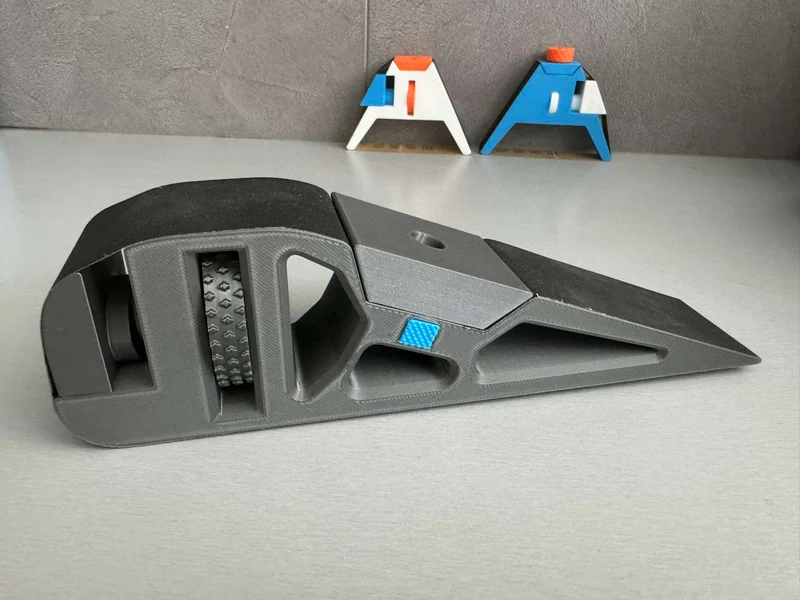 Jeu de blocs de ponçage avec tension de papier de verre