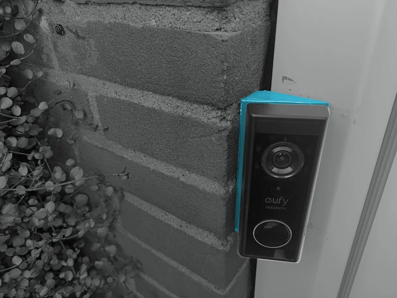 Adaptateur d'espacement coudé pour sonnette Eufy T8210