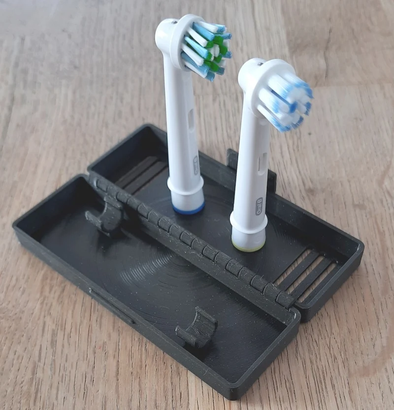 Étui de voyage Oral-B avec support pour têtes de brosse à dents électriques
