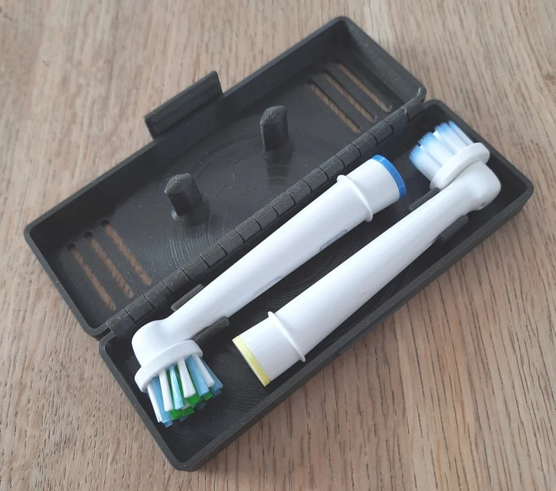Étui de voyage Oral-B avec support pour têtes de brosse à dents électriques