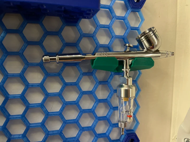 Support d'aérographe pour mur de rangement Honeycomb