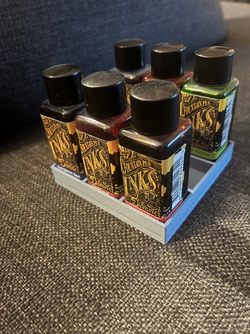 Organisateur empilable pour flacons d'encre Diamine (30 ml)