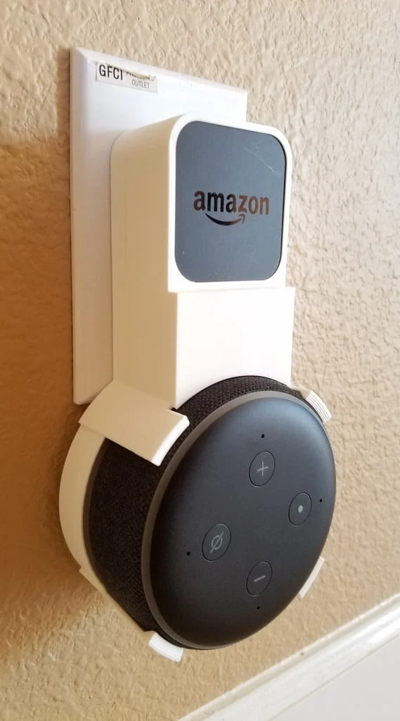 Support de connecteur mural pour Amazon Echo Dot (3e génération)