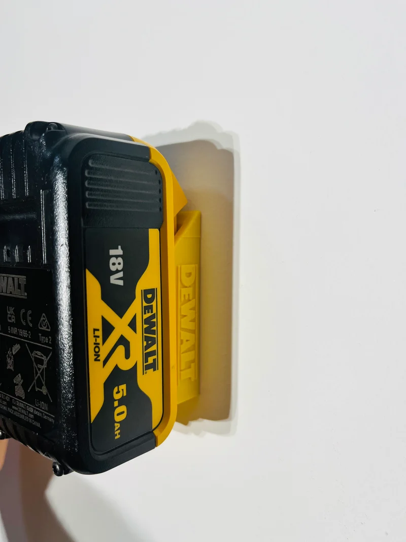 Support de batterie Duo DeWalt 18V pour montage mural et au plafond