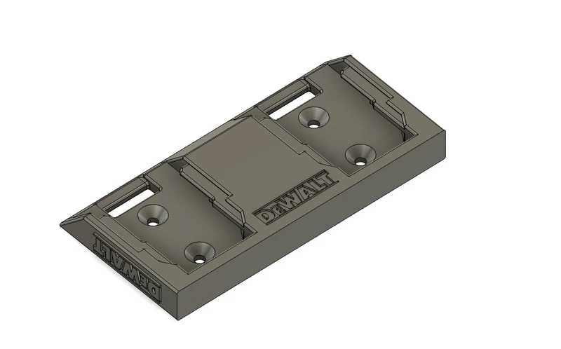Support de batterie Duo DeWalt 18V pour montage mural et au plafond