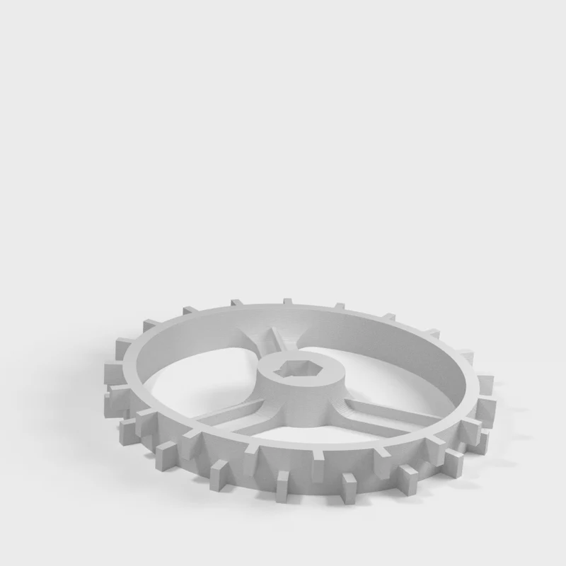 Roue de tondeuse à gazon robot