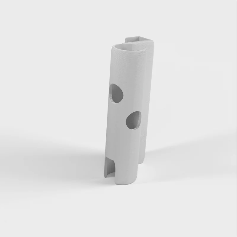 Solution de gestion des câbles pour le bureau IKEA MICKE