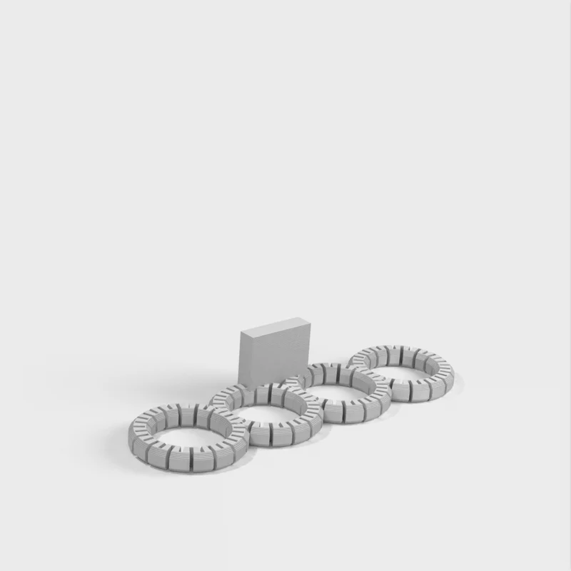 Porte-piles AA/AAA avec indicateur de charge