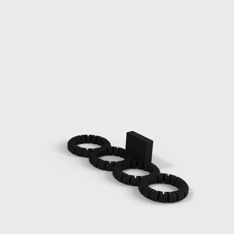 Porte-piles AA/AAA avec indicateur de charge