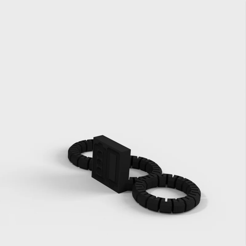Porte-piles AA/AAA avec indicateur de charge