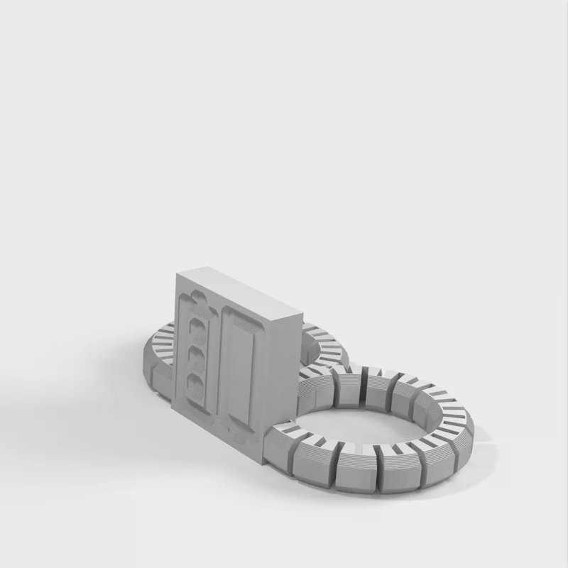 Porte-piles AA/AAA avec indicateur de charge