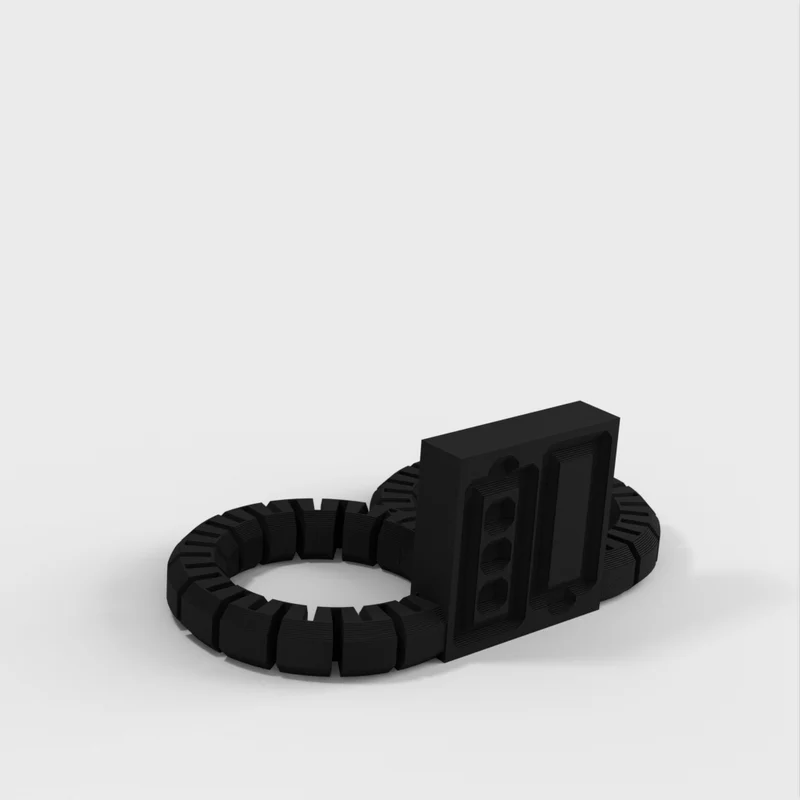 Porte-piles AA/AAA avec indicateur de charge