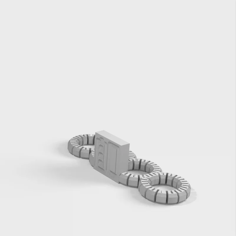 Porte-piles AA/AAA avec indicateur de charge
