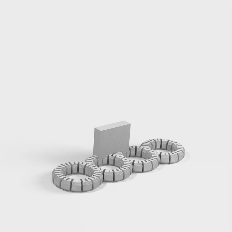 Porte-piles AA/AAA avec indicateur de charge