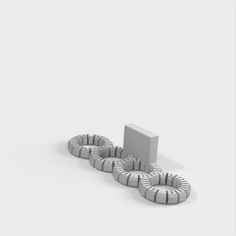 Porte-piles AA/AAA avec indicateur de charge