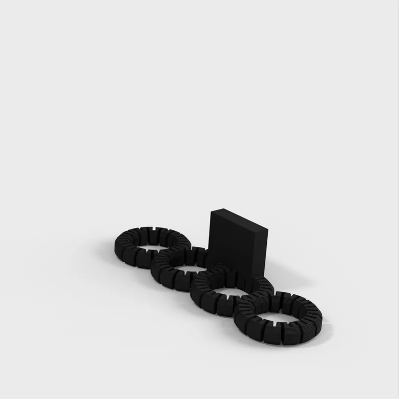 Porte-piles AA/AAA avec indicateur de charge