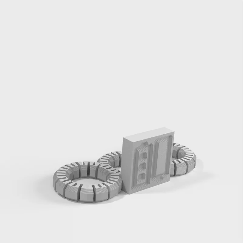 Porte-piles AA/AAA avec indicateur de charge