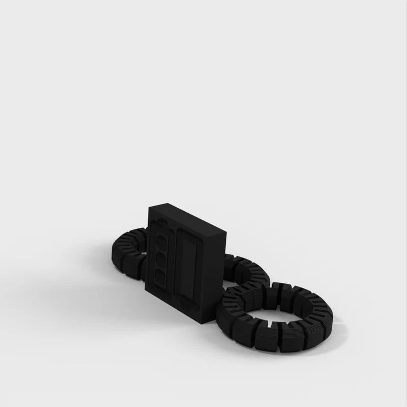 Porte-piles AA/AAA avec indicateur de charge