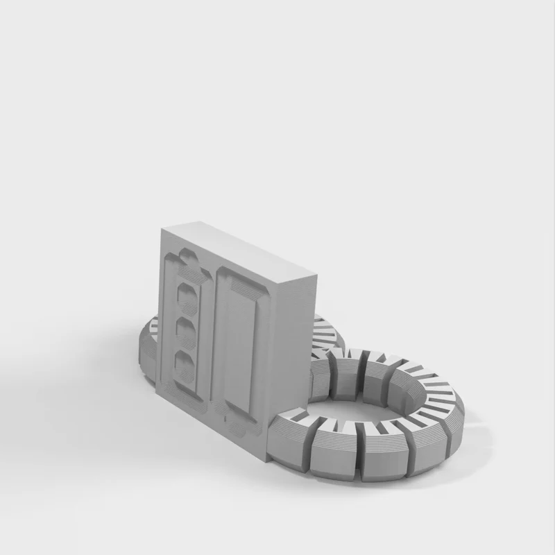Porte-piles AA/AAA avec indicateur de charge