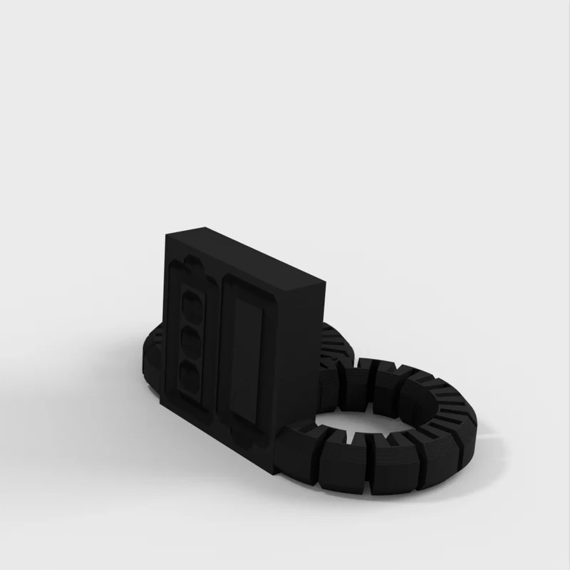 Porte-piles AA/AAA avec indicateur de charge