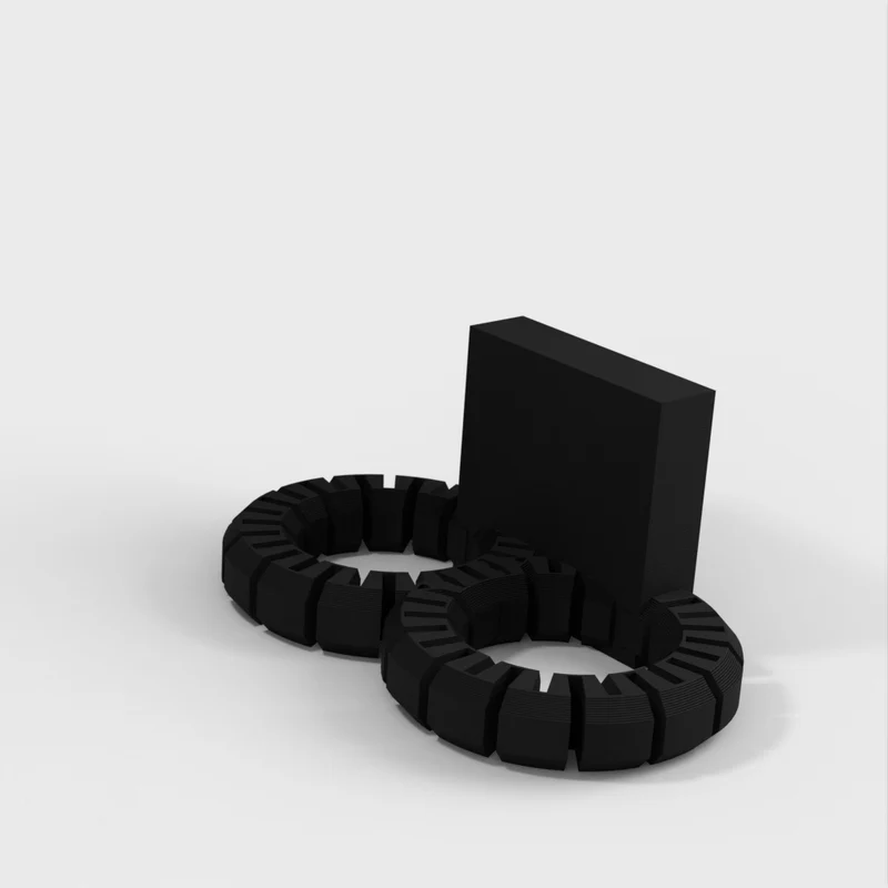 Porte-piles AA/AAA avec indicateur de charge