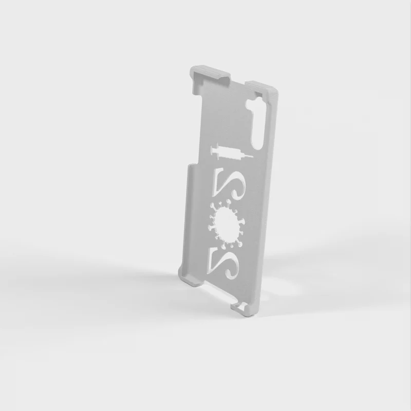 Samsung Galaxy Note10 n970 housse mobile robuste avec design vaccin 2021