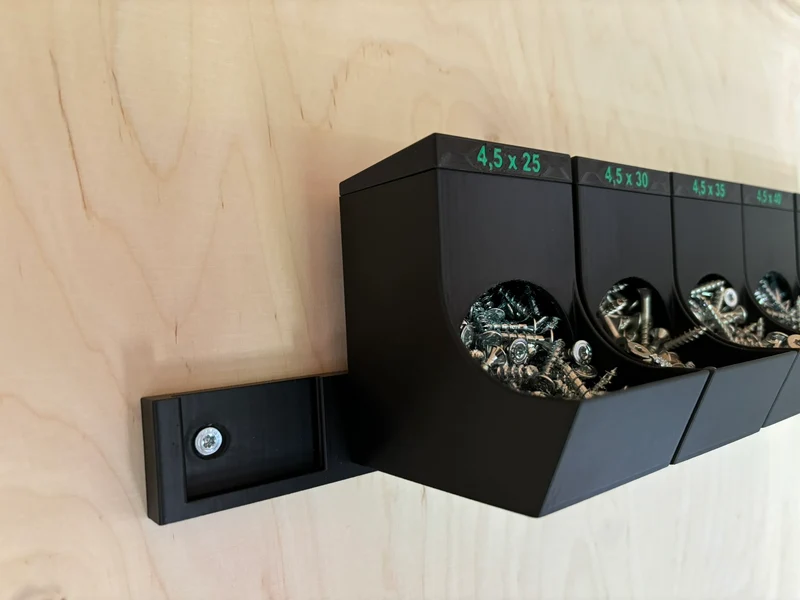 Vis d'alimentation - Solution d'organisation pour vis