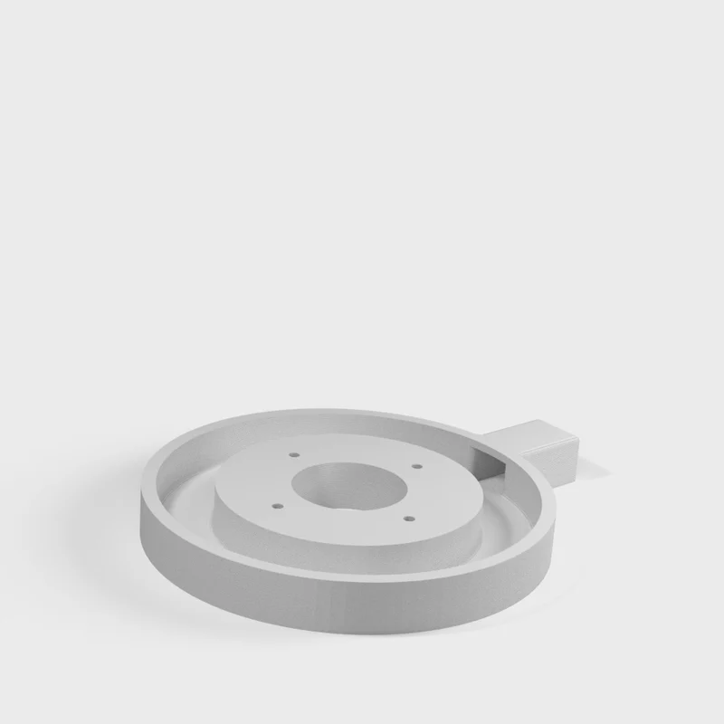 Support mural et plafond pour Ubiquiti Unifi ac lite avec insert de chemin de câble PVC 15/17mm