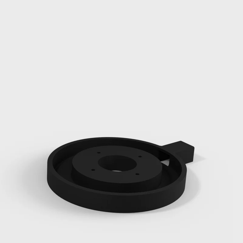 Support mural et plafond pour Ubiquiti Unifi ac lite avec insert de chemin de câble PVC 15/17mm
