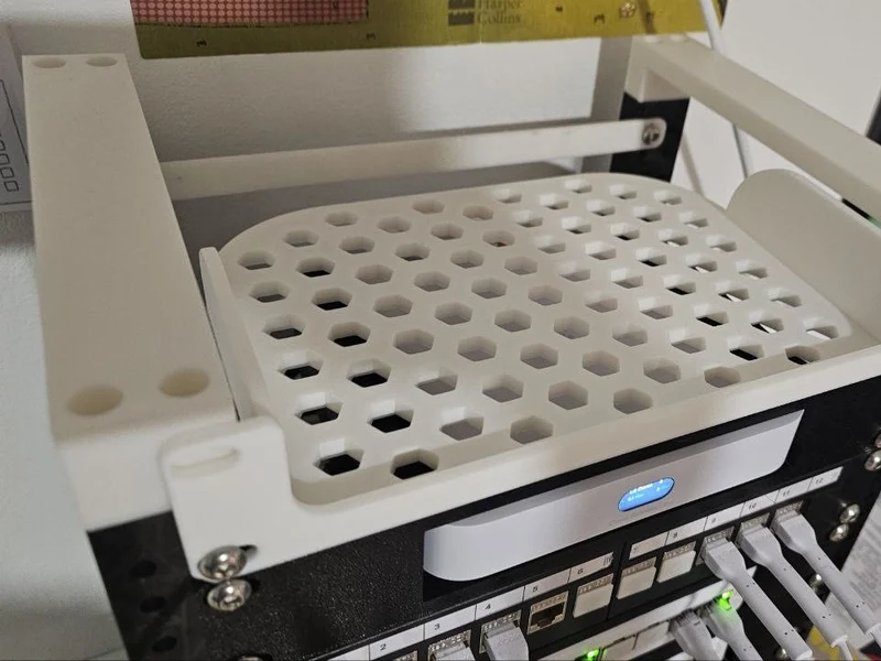 Étagère de montage en rack de 10 pouces
