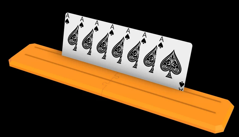 Porte-cartes à jouer avec lien Jigsaw Puzzle