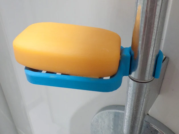 Distributeur de savon de douche pour colonne montante de 21,9 mm