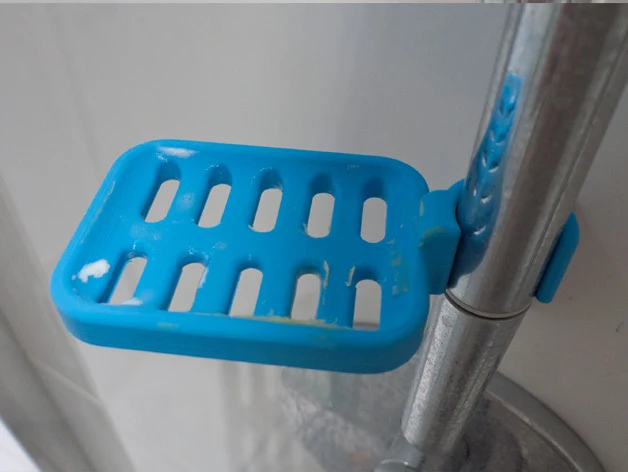 Distributeur de savon de douche pour colonne montante de 21,9 mm