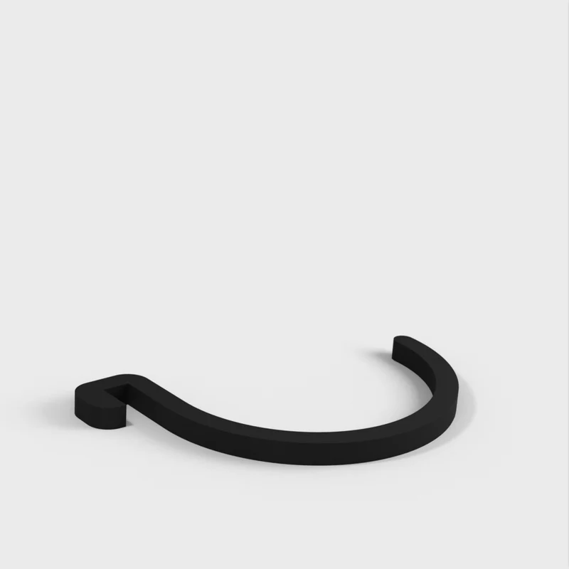 Crochet IKEA Skadis pour suspendre la planche