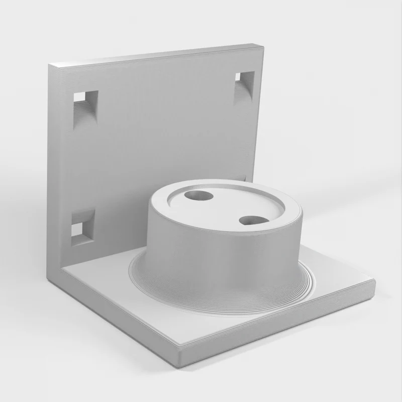 Fixation de la lampe IKEA Jansjö sur le panneau d'interprétation