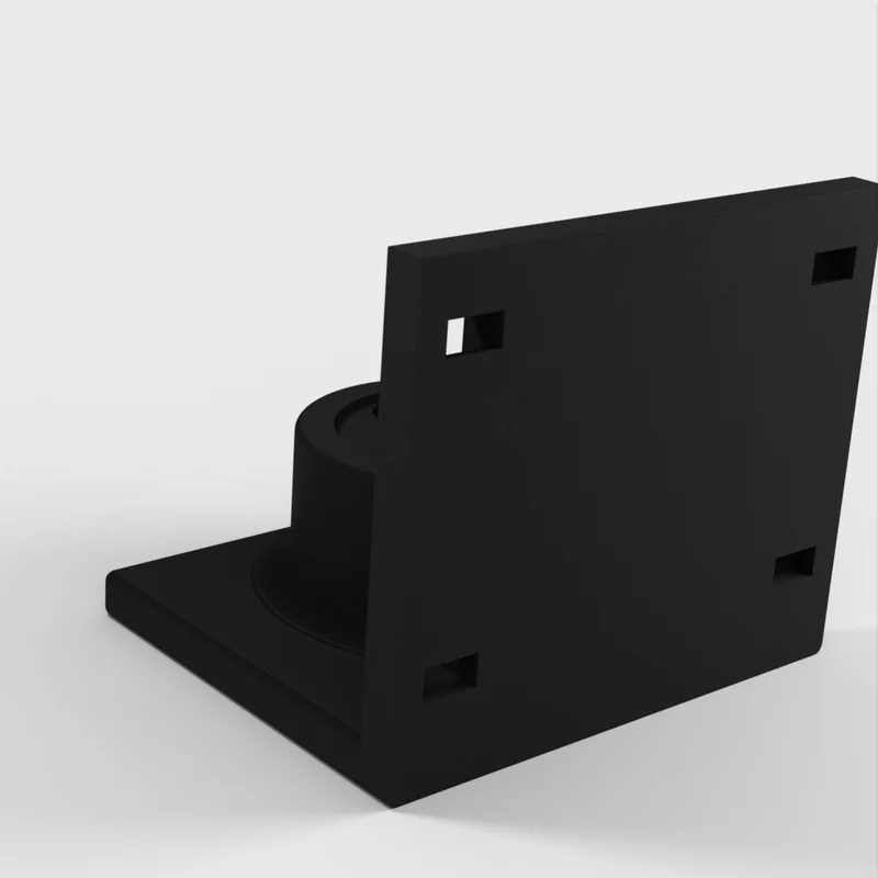 Fixation de la lampe IKEA Jansjö sur le panneau d'interprétation