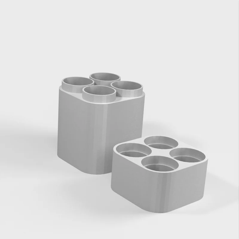 Support de voyage pour piles AA et AAA