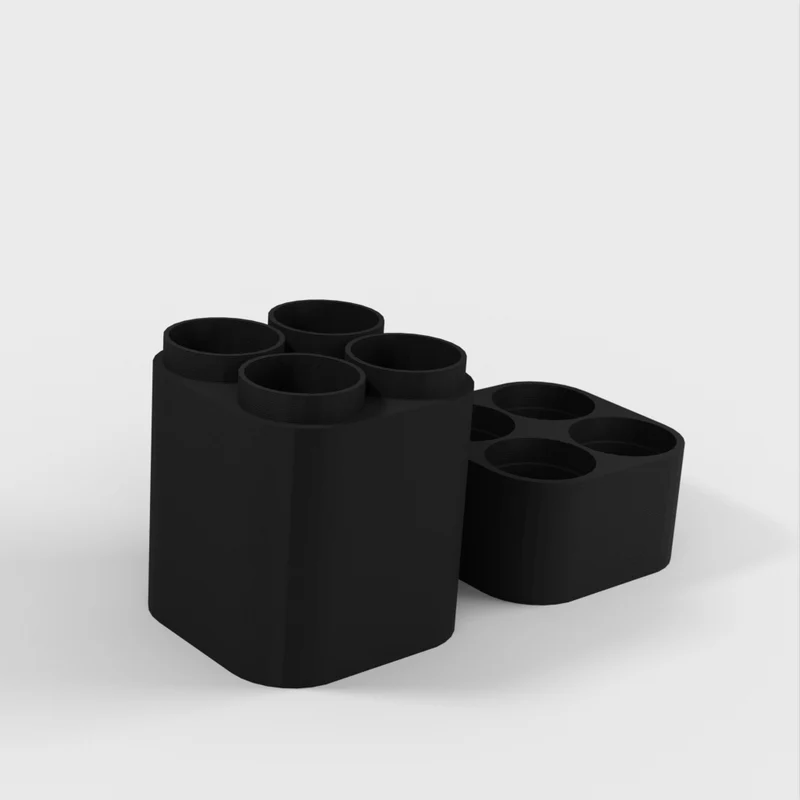 Support de voyage pour piles AA et AAA