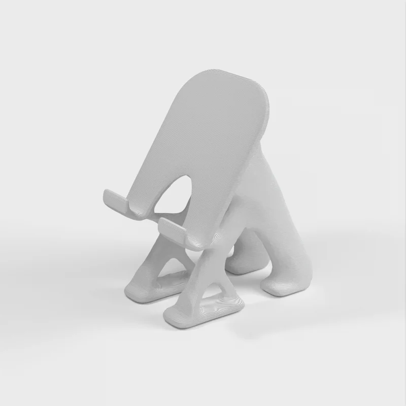 Support de bureau pour smartphone au design organique