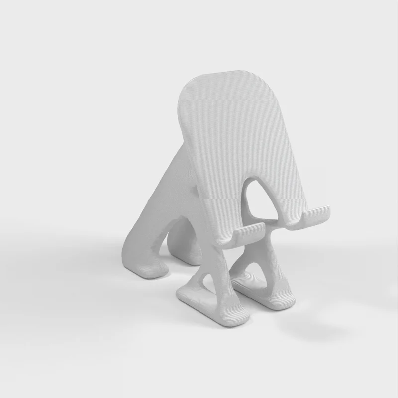 Support de bureau pour smartphone au design organique