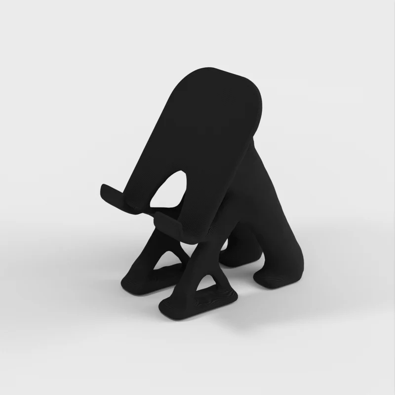 Support de bureau pour smartphone au design organique