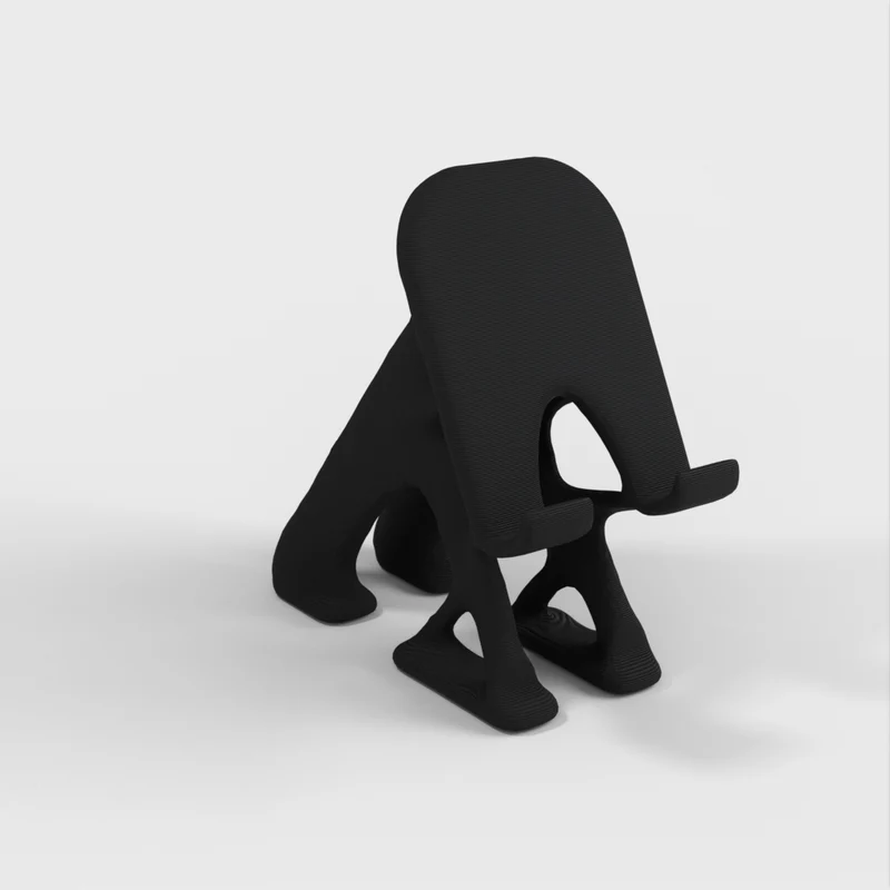 Support de bureau pour smartphone au design organique