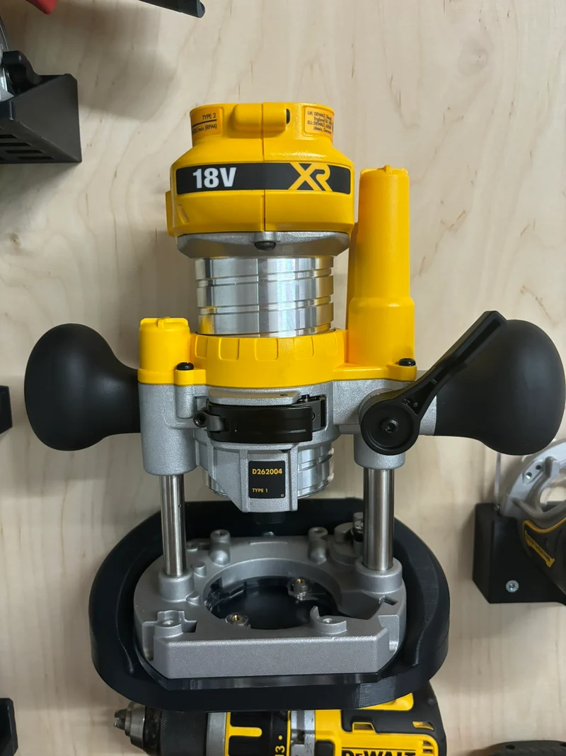 Support pour défonceuse combinée Dewalt DCW604NT - Solution de montage mural