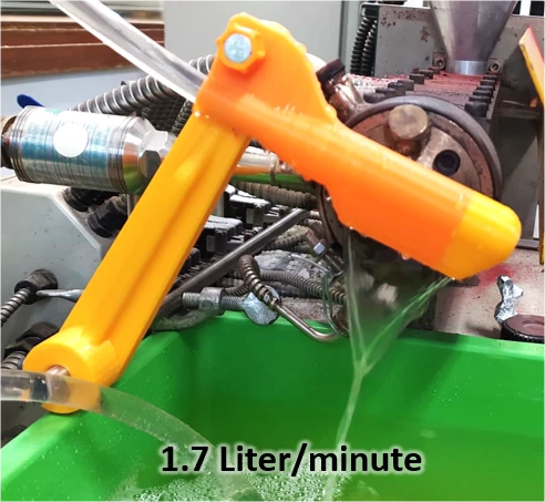 Gicleur pour le refroidissement à l'eau de l'extrusion de filament