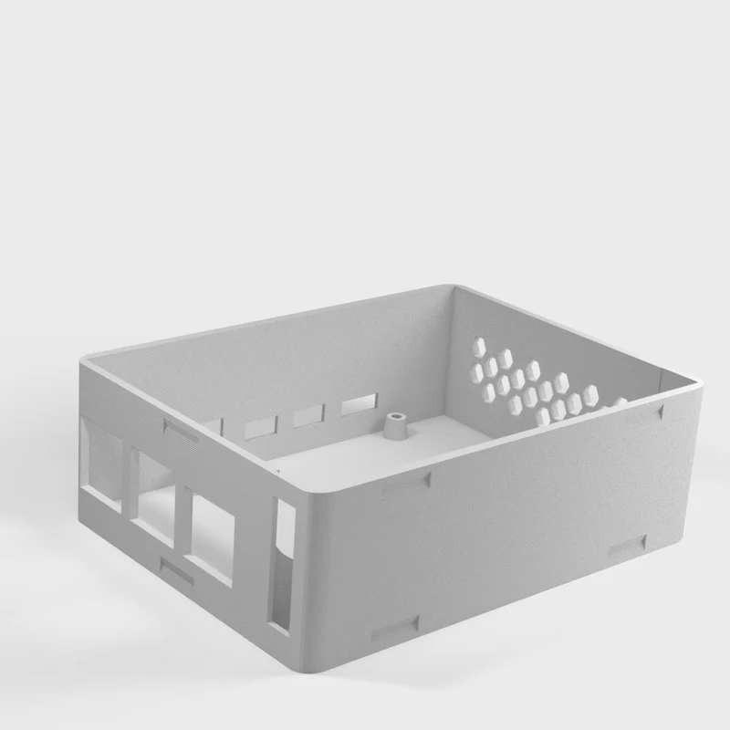 Boîtier mural Raspberry Pi 4 avec emplacement SSD m.2